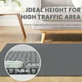 thumbnail image 2 of Braided Runner Rug 3x10 Ft Washable Runners for Hallways Non Slip Rubber Backed Kitchen Runners Cotton Long Entryway Runner Indoor, Woven Carpet for Hall Kitchen Entryway, Dark Grey/Grey, 2 of 16