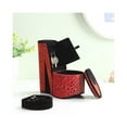 thumbnail image 2 of ORE international, Inc. 9" In Leopard Iridescent Print High Heel Shoe Hidden Jewelry Box, 2 of 3