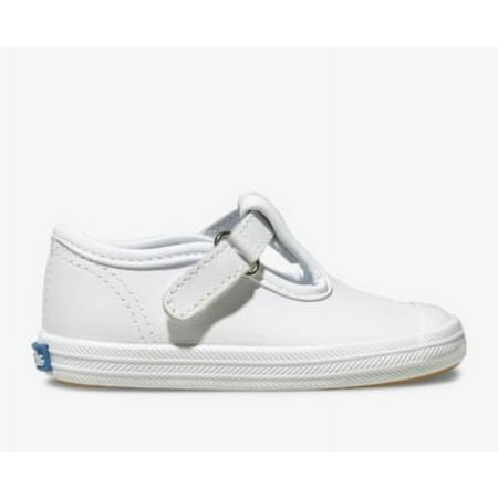 UPC 044214157174 product image for Keds Champion Toe Cap T-Strap Sneaker Little Kid White Leather | upcitemdb.com