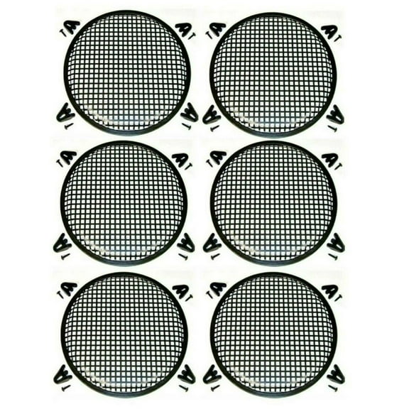 8 Absolute 12" SubWoofer Metal Mesh Cover Waffle Speaker Grill Protect Guard DJ