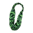 thumbnail image 1 of Nœuds pour Filles, Coiffe de la Saint-Patrick, Nœud pour Cheveux Attachés en Queue de Cheval avec Imprimé de Trèfles, Chouchous Verts pour Femmes, Filles, Adolescentes, 1 of 6