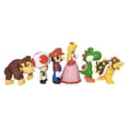 thumbnail image 4 of Set de Figuras Mario Bros 6pzs Juguetes Bowser Peach Yoshi Hongo Toad Donkey Kong Pack, 4 of 5