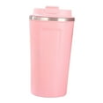 thumbnail image 3 of Tasse Isolée, Tasse à Café Isolée Compacte Portable Couleur Unie pour Maison Blanc,Noir,Bleu,Vert,Rose, 3 of 8