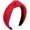 red, variant on 4th Of July Headbands For Women Girls Non Slip Red Knotted Headband Wide Preppy Fashion Hairband Top Knot Decorative Hair Accessories Fabric Comfortable Hair Bands Daily Costume Party Gifts
