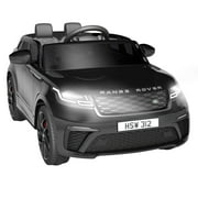 EastVita Kids 12V Ride on Cars (Licensed Land Rover) Ride on Electric Toys with Parent Remote Control, MP3 Player, Rocking, Pull Rod 3 Age+
