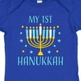 thumbnail image 4 of Inktastic My 1st Hanukkah with Menorah and Stars Boys or Girls Baby Bodysuit, 4 of 5