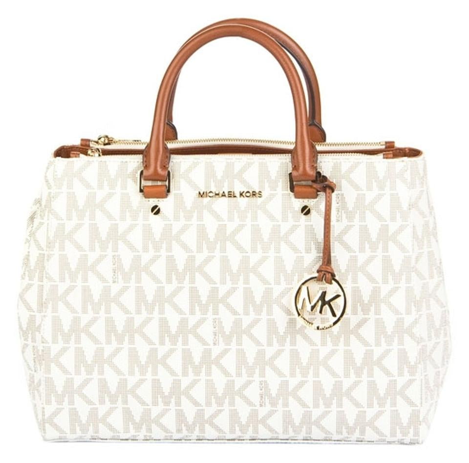 michael kors signature satchel