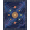 Navy Blue Multicolor, Pattern 2, variant on ODIKA 5'x7' Washable Area Rug Galaxy Explorer Playmat With Bright Planetary Universe Scene for Guest Room, Lounge, Apartment, Non-Slip Low Profile, Stain Resistant