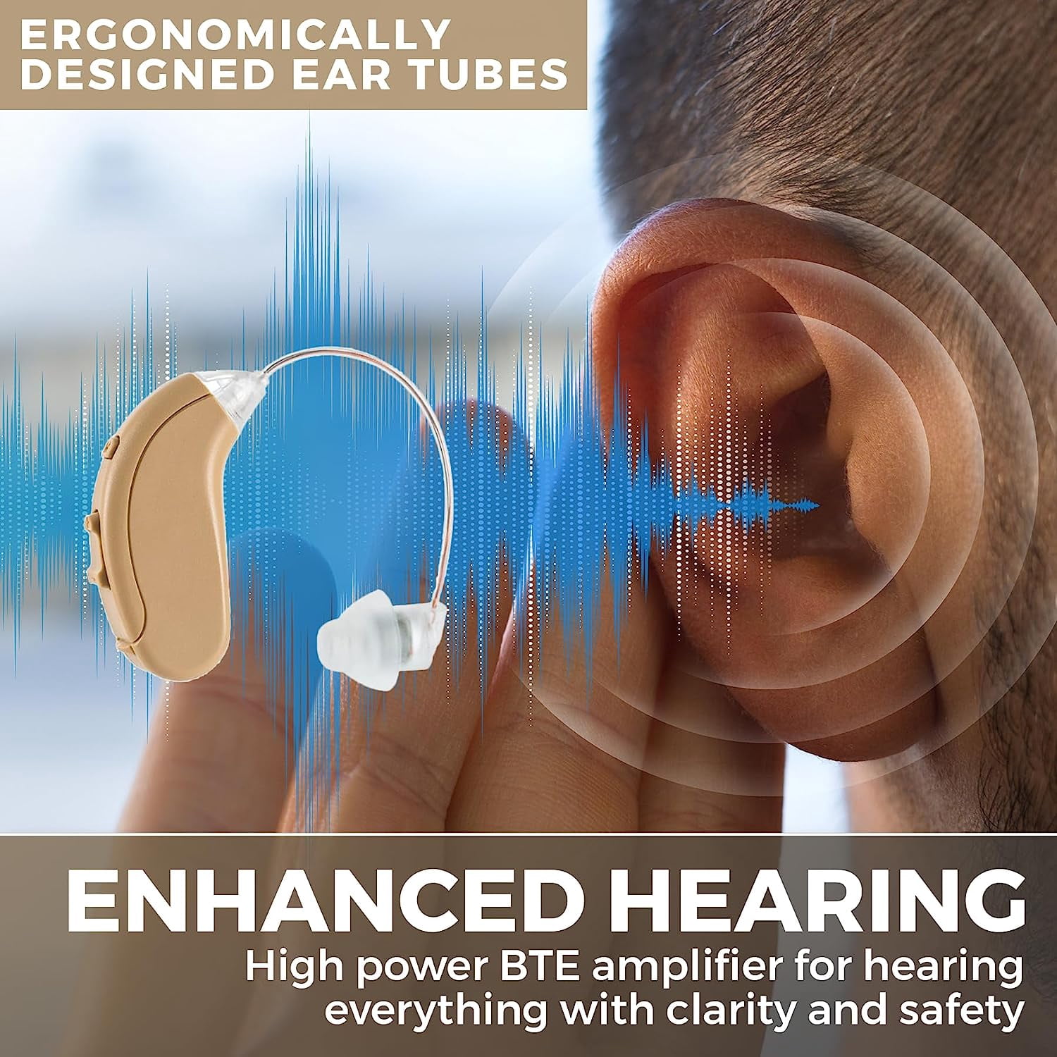 MEDca Digital Personal Hearing Sound Enhancing Amplifier Aid