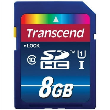 Transcend 8GB SDHC Flash Memory Card