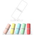 thumbnail image 2 of Travel Wash Cup Set Portable Toothpaste Moisture-proof Toothpaste Toothbrush Storage Toothbrush Organizer Tooth Brush Holder Home Hotel Case for Accessories Red, 2 of 7