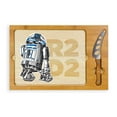 thumbnail image 2 of Toscana R2-D2 - Icon Glass Top Serving Tray & Knife Set, 2 of 2