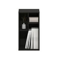 thumbnail image 3 of Furinno Daly 3-Cube Irregular Cubes Bookcase, Bookshelf, Storage Organizer, Espresso, 3 of 6