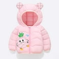 thumbnail image 5 of XEGLSBU Boys Winter Coats Size 14-16 Wool Boys Lightweight Warm Down Padded Jacket Winter Coat for Kids with Comfortable Soft Girls Winter Coat Size 8 Light Pink Size 12-18 Months, 5 of 5