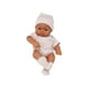 thumbnail image 2 of Xihbxyly Muñeca Bebé Recién Nacida, Material de Vinilo Suave, Características Realistas con Extremidades Ajustables, Accesorio de Fotografía, Gran Regalo para Fiestas, 7.87 Pulgadas, Incluye Chupete, 2 of 7