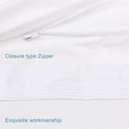 thumbnail image 4 of Pack de 4 protectores de almohada NTBAY, impermeables, tejido de punto, 20 x 26 cm, 4 of 9