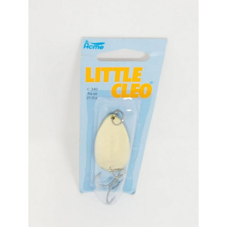 Acme Little Cleo 1/4 Oz Copper Spoon Fishing Light Spinning Lure