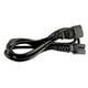 thumbnail image 3 of 10 Pulgadas 10A IEC320 C14 a C15 M / F Adaptador de Alimentación de CA Cable Convertidor de Cable de Macarena Cable adaptador de corriente alterna, 3 of 7