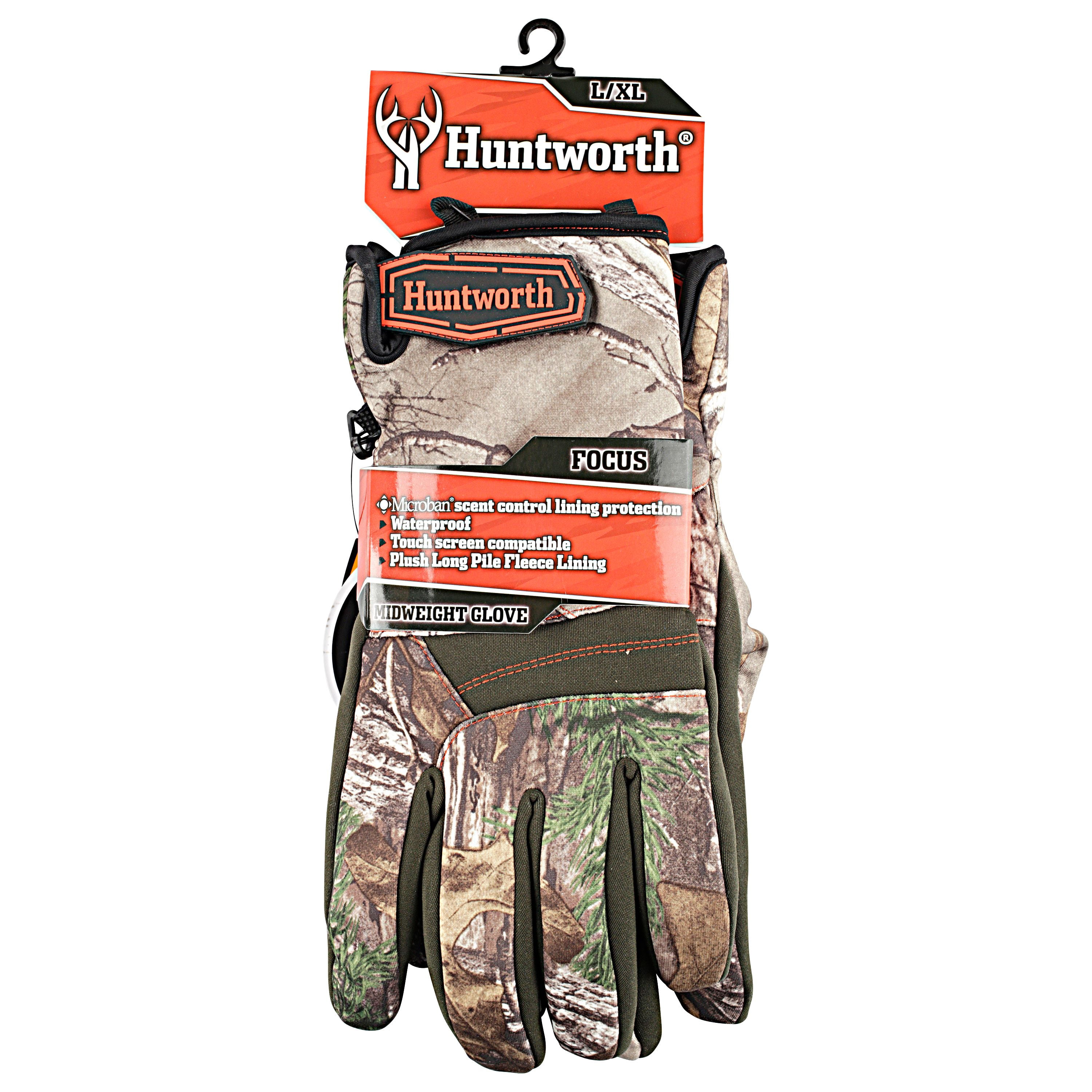 Huntworth Men's Midweight Hunting Gloves Focus XT