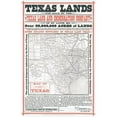 thumbnail image 3 of Woodward 13x18 Black Modern Framed Museum Art Print Titled - Texas Lands Sale - Woodworth, 3 of 5
