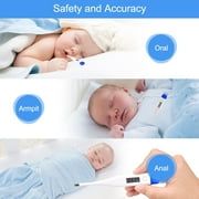 SUWU Fast Children's Thermometer with Waterproof Tip & Temperature Features