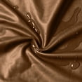thumbnail image 5 of HOMEIORA 1pc Indoor & Outdoor Tablecloth-Round Tablecloth, Waterproof Polyester Tablecloth, Dining Table Cover with Elastic Edge, 35", Brown, 5 of 7