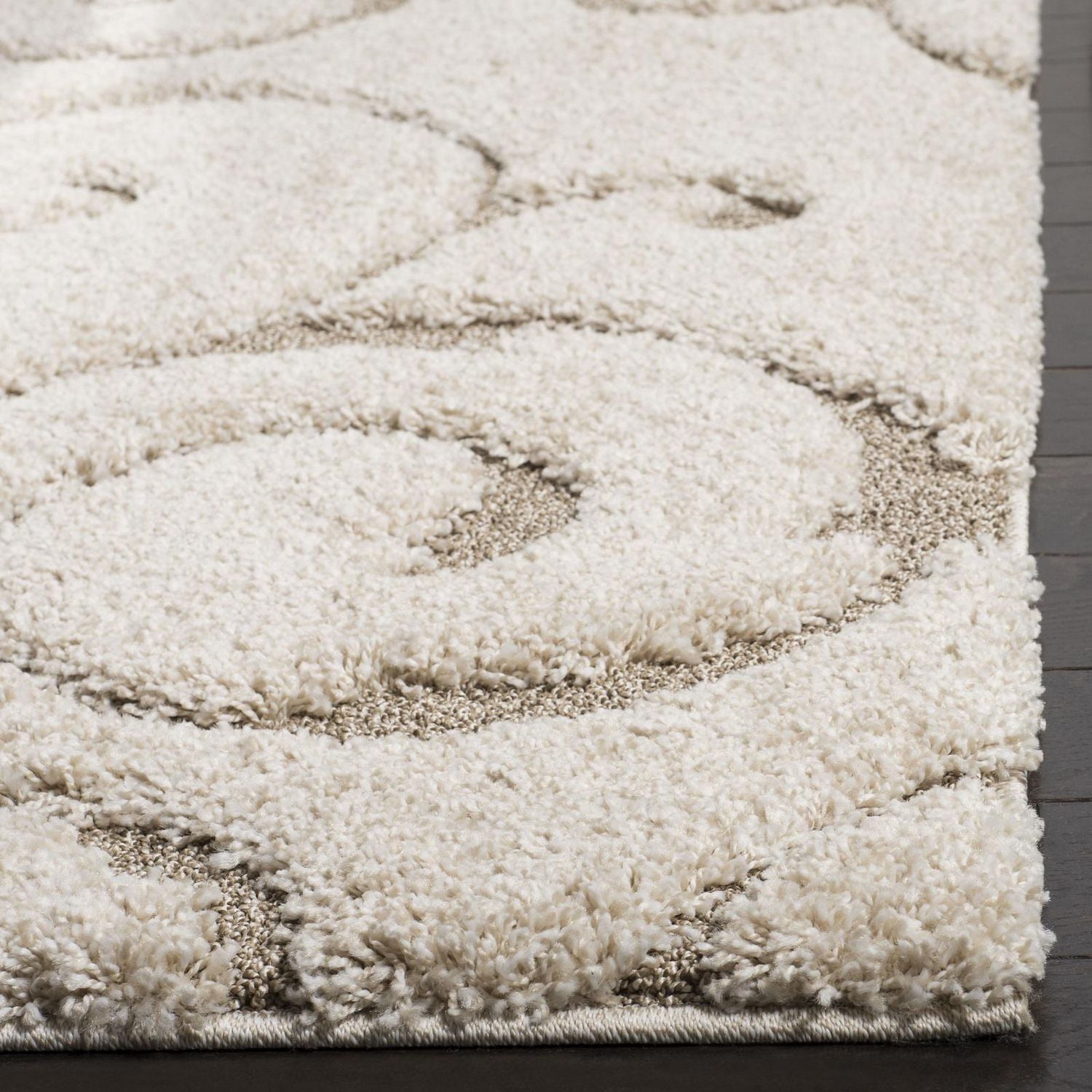 SAFAVIEH Florida Douglas Tapis Vignes Florales Shag