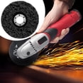 thumbnail image 4 of 5PCS 4.5” x 7/8” Stripping Wheel Black Strip Discs Abrasive Quick Abrasive Strip Disc for Angle Grinders Clean & Remove Paint Coating Rust and Oxidation, 4 of 11