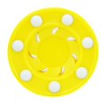 thumbnail image 4 of 2 discos de hockey sobre patines Pro Shot para práctica y entrenamiento clásico amarillo, 4 of 5