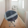 thumbnail image 5 of Stretchable Round Bar Stool Cover 11-16" Washable Dustproof Elastic Seat Cover Polyester 28-40cm for home and hotel Use - B, 5 of 7