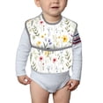 thumbnail image 6 of Kdxio Watercolor Floral A Bibs For Babies, Baby Bibs for Eating, Toddler Bibs, Waterproof Bibs, Feeding Bibs, for Toddlers, Boys, Girls, 6 of 8