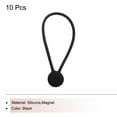 thumbnail image 3 of Magnetic Cable Clips 7.5 Inch x 0.6 Inch Black for Home, Kitchen, Office, 10 Pcs, 3 of 5