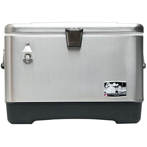 ozark trail 54 quart stainless steel cooler