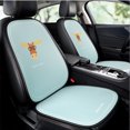 thumbnail image 5 of Nueva oferta especial de cojín de asiento interior de coche de cinco asientos de malla transpirable 3D con dibujos de ciervos universales para las cuatro estaciones de verano, 5 of 5