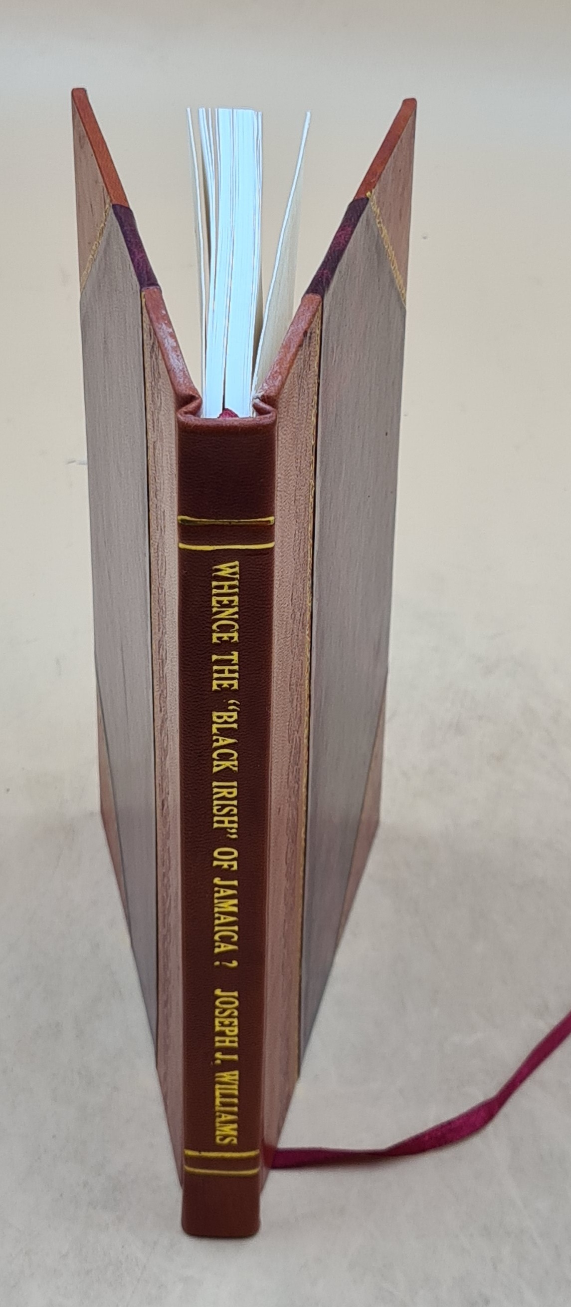 Whence The Black Irish Of Jamaica 1932 [Leather Bound]