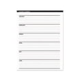 thumbnail image 6 of Recycled Ruled Monthly Planner with Expense Log 8.75 x 6.88, Black, 2021-2023, 6 of 7