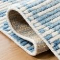 thumbnail image 6 of Safavieh Kenya Lilly Diamond Wool Area Rug, Light Blue/Ivory, 9' x 12', 6 of 12