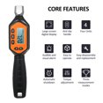 thumbnail image 4 of Riwcyla EWM,R,10 1/4'' Drive Mini Replaceable Head Digital Torque Wrench Handheld Portable Digital Torque Wrench Large Screen with Backlight Sound LED Alarm Real,time Peak Preset Mode 3 Measuring Mo, 4 of 6