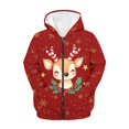 thumbnail image 5 of DISNIMO Christmas Reindeer Hoodie Kids Girls Snowflake Hoodies Star Girl Hoodie Zip Up Teen Boy Sweatshirts Hoodies Sweatshirt for Girls Zipper Hoodies Size 11-13 Jacket Hoodie Boys Zip Hoodie Youth, 5 of 7