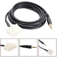 thumbnail image 1 of MYG 3.5mm Black AUX Audio Adapter Input Cable For Mazda 2006-UP MP3 CD Changer, 1 of 10