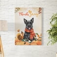 thumbnail image 2 of Happy Thanksgiving Scottish Terrier with Turkey Pumpkins Autumn Vibes Vertical Matte Canvas Poster Scottie Dog Lover Gifts Wall Art Home Decor - 12018, 2 of 5