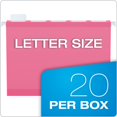 thumbnail image 3 of Pendaflex 5 Tab Position, Letter Size, Pink, 20 per Box, 90240, 3 of 5