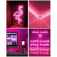 thumbnail image 6 of ALITOVE 16.4ft Pink Neon Strip Lights for Bedroom Wall Decor 12V DC 600 LEDs with DIY Accessories Power Adapter Dimmer, 6 of 6