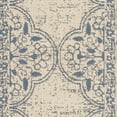 thumbnail image 6 of SAFAVIEH Outdoor LND174M Linden Collection Blue / Creme Rug, 6 of 7