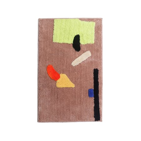 Super Soft Shaggy Bathroom Rugs, Absorbent Thick Non Slip Microfiber Bath Rugs, Quick Dry Machine Washable Bath Mat for Bathroom Floor A3