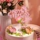 thumbnail image 5 of Adorno para tarta, palillo de pastel con purpurina, decoración para hornear en Navidad, reuniones familiares Estilo A, 5 of 9