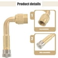 thumbnail image 3 of TABLZONE Copper Tire Valve Stem Extensions for Car, Truck & Bike - Easy Access Valve Extenders for Tight Spaces, 3 of 7