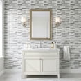 thumbnail image 7 of Stick3D 10Pcs 3D Peel and Stick Backsplash 12"x12" Self-Adhesive Wall Tile for Kitchen Bathroom, Marble Gray, 7 of 7