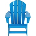 thumbnail image 3 of HDPE Adirondack Rocking Chair (Blue), 3 of 3