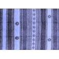 thumbnail image 1 of Ahgly Company Machine Washable Indoor Rectangle Southwestern Blue Country Area Rugs, 2' x 4', 1 of 4